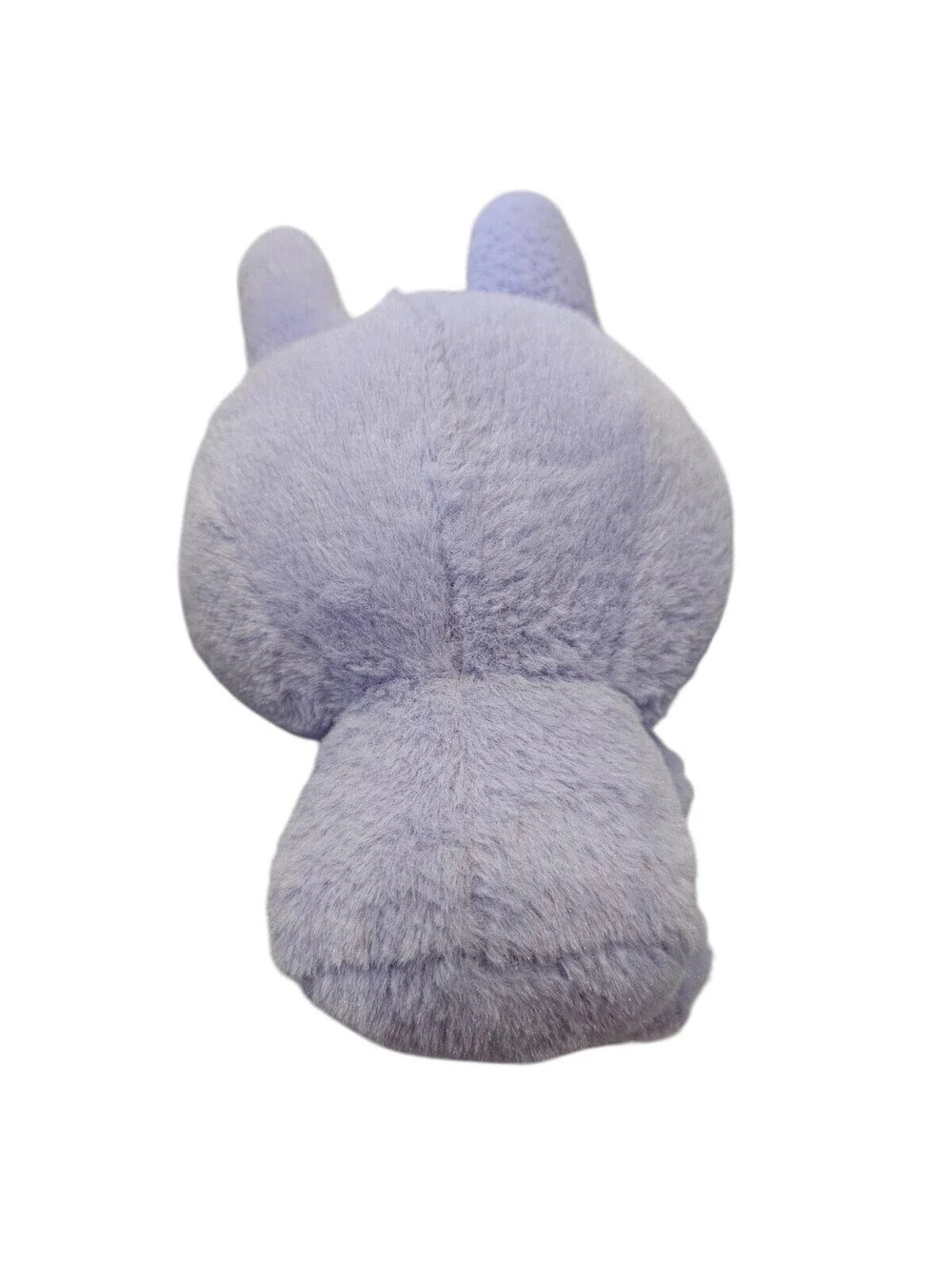 Labubu Plush Stuffed Animal Purple Holding Orange